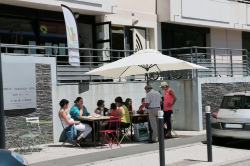 Action transversale à l’antenne de La Roseraie de la Régie de Quartiers.