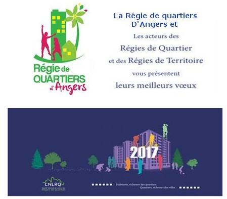 Voeux 2017 de la Régie de Quartier d’Angers