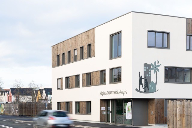 Siège de la régie de quartiers d'angers photo du siège de la régie de quartiers d'angers