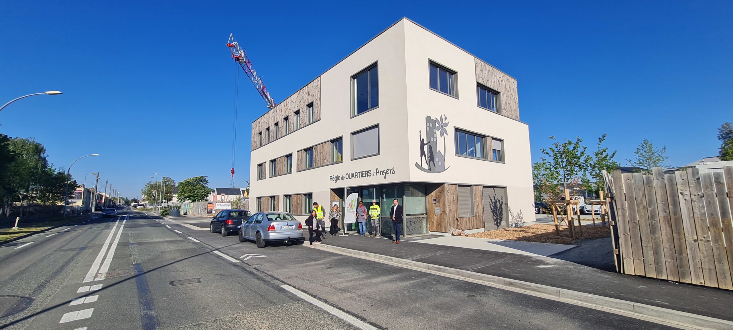 photo du siège de la régie de quartiers d'angers