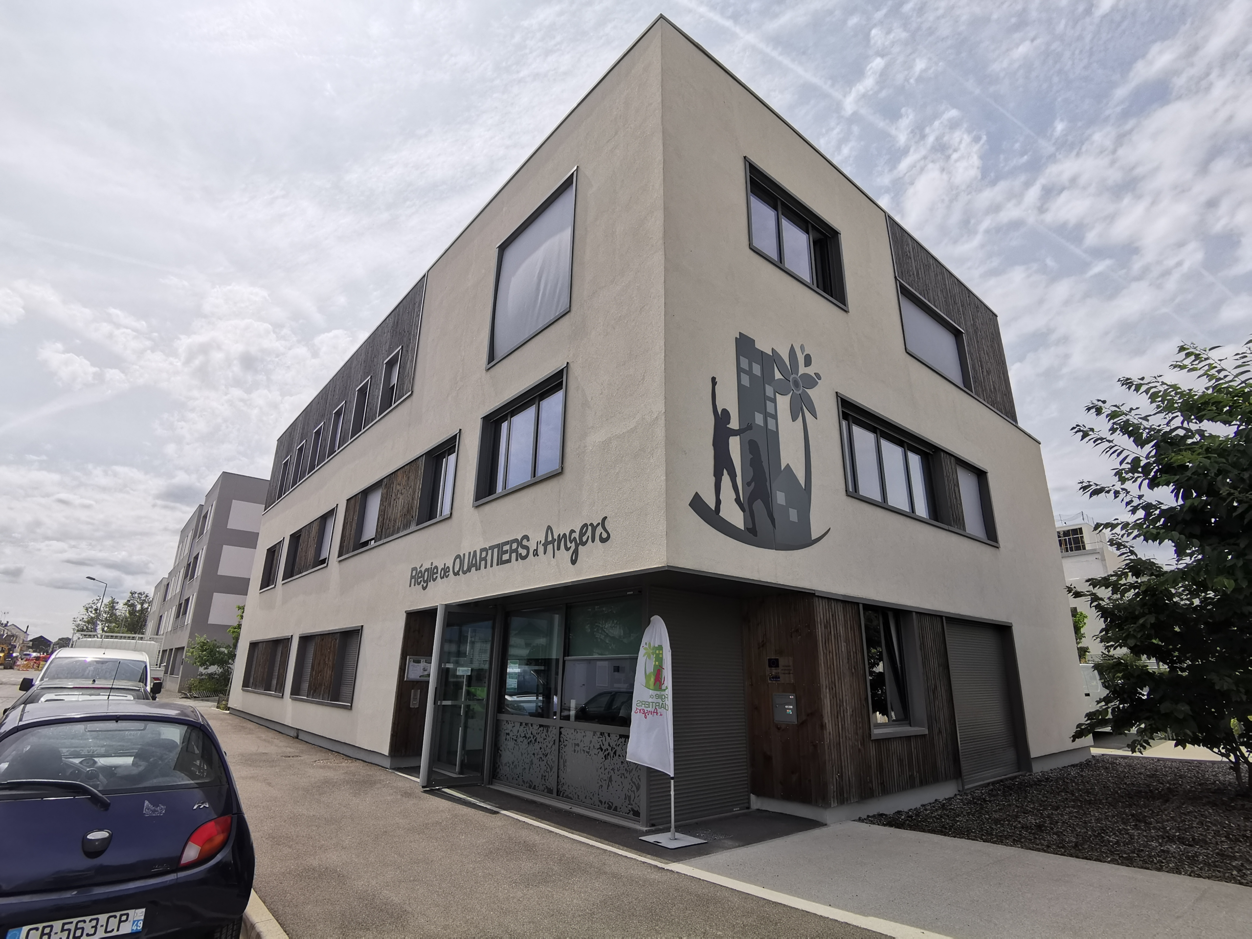 photo du siège de la régie de quartiers d'angers
